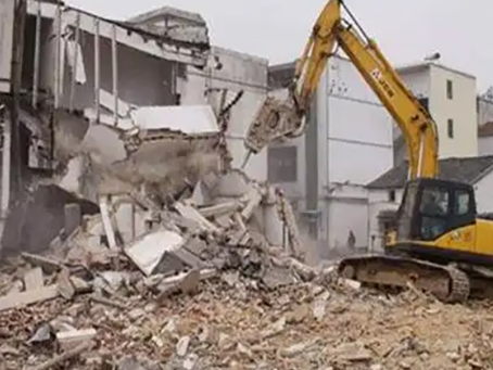 小板镇旧房改造拆除